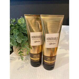 Bath & Body Works Men’s “Honorable” 2 New Body Creams